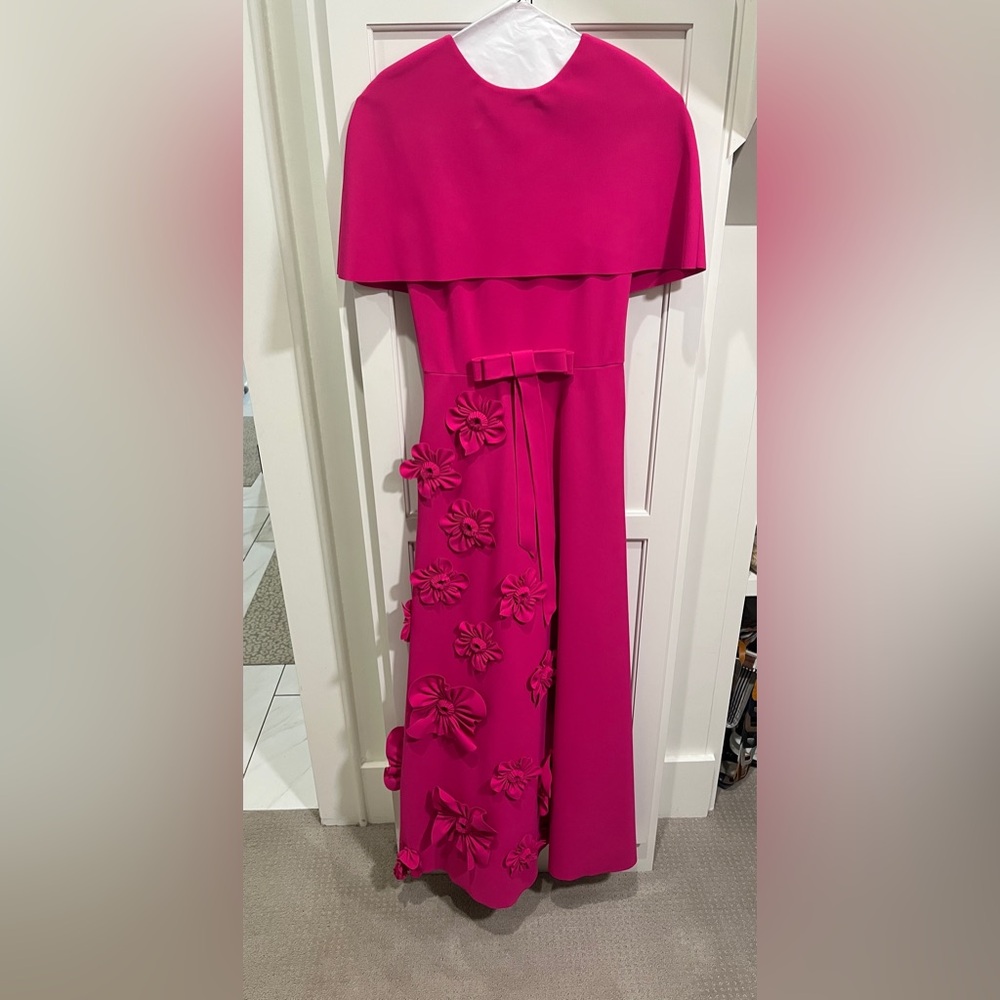 GRETA CONSTANTINE THESEUS DRESS in Size XS, Magenta